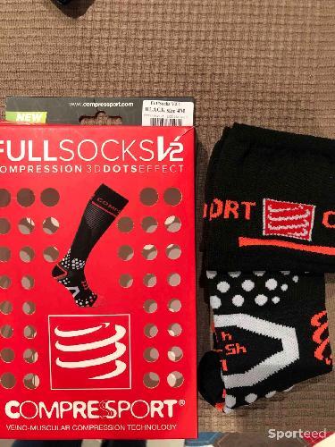 Compress sport fullsocks black