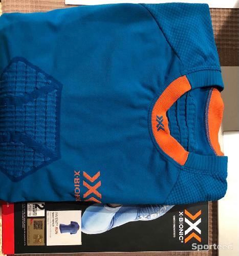 T-shirt X-bionic bleu XL