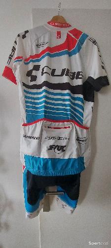 Vélo route - Cuissard et veste cyclisme CUBE - photo 6