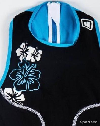 Triathlon - Triathlon - Combi-short oSuit motif fleur - photo 5