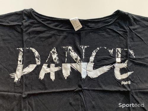 Danse urbaine / fitness - T-shirt  noir ample - photo 6