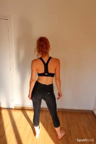 Danse urbaine / fitness - Leggings de sport adidas 3/4 neuf noir - photo 6