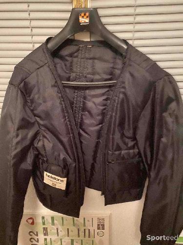 Moto route - Blouson cuir moto Helstons - photo 6