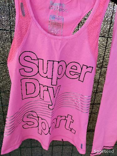 Fitness / Cardio training - Débardeur Superdry rose - photo 6