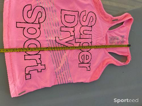 Fitness / Cardio training - Débardeur Superdry rose - photo 6