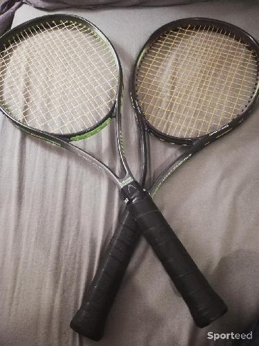 2 raquettes tennis head calibre 660