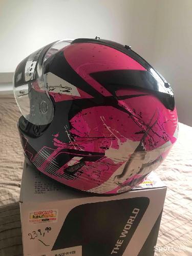 Moto route - Casque Moto HJC Pink ROCKET - photo 5