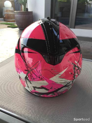 Moto route - Casque Moto HJC Pink ROCKET - photo 5