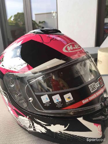 Moto route - Casque Moto HJC Pink ROCKET - photo 5