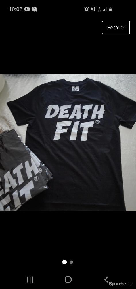 Fitness / Cardio training - T shirt death fit  - photo 1