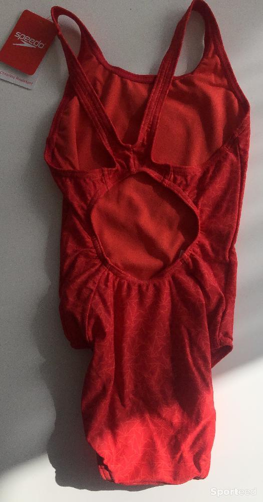 Water Polo - Maillot de natation femme coloris rouge - photo 2