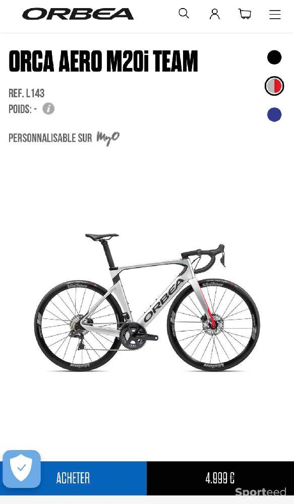 Vélo route - Orbea Orca Aéro M20di2 2021 taille L ou 57 - photo 3