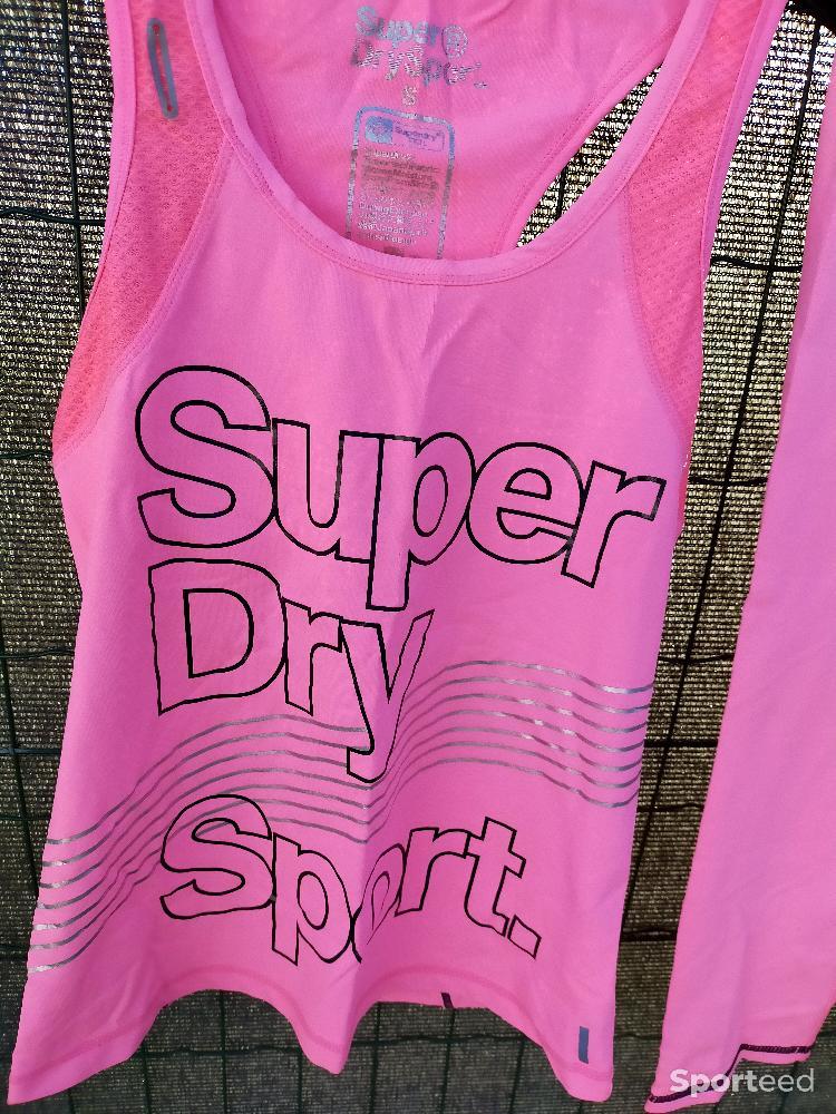 Fitness / Cardio training - Débardeur Superdry rose - photo 1