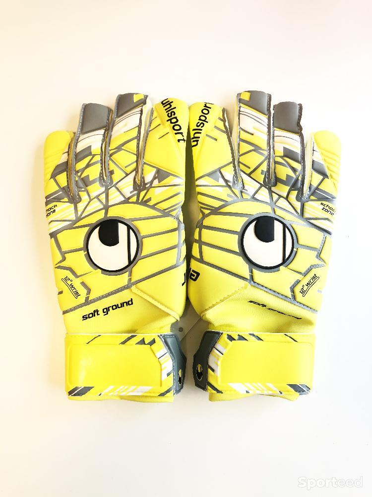 Football - UHLSport - Gants de gardien de foot, taille 9 - photo 1