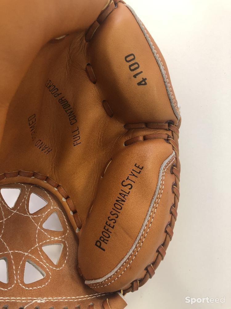 Baseball - Sport Otto - Gants de baseball en cuir, taille unique pour enfant - photo 3