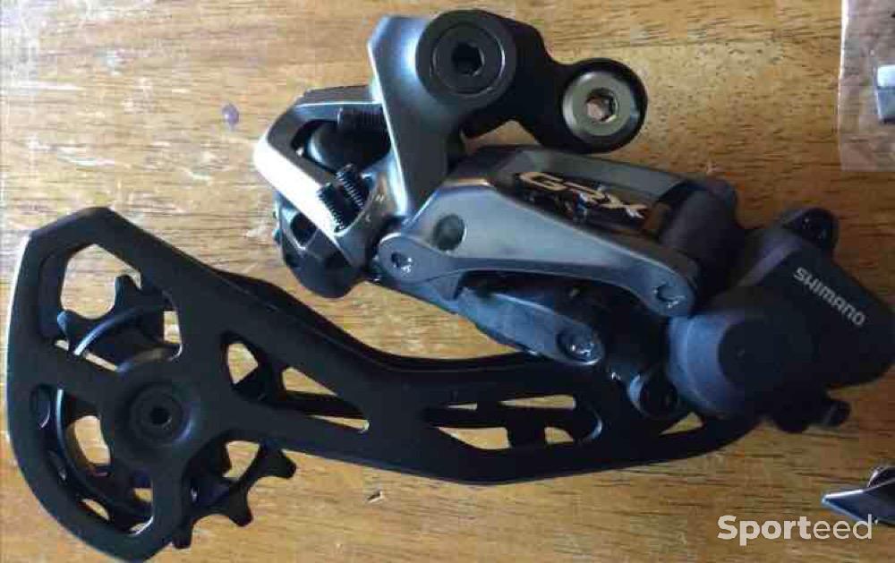 Vélo route - Dérailleur arrière Shimano GRX Di2 RD-RX815 11 vitesses et dérailleur avant FD-RX815 - photo 1