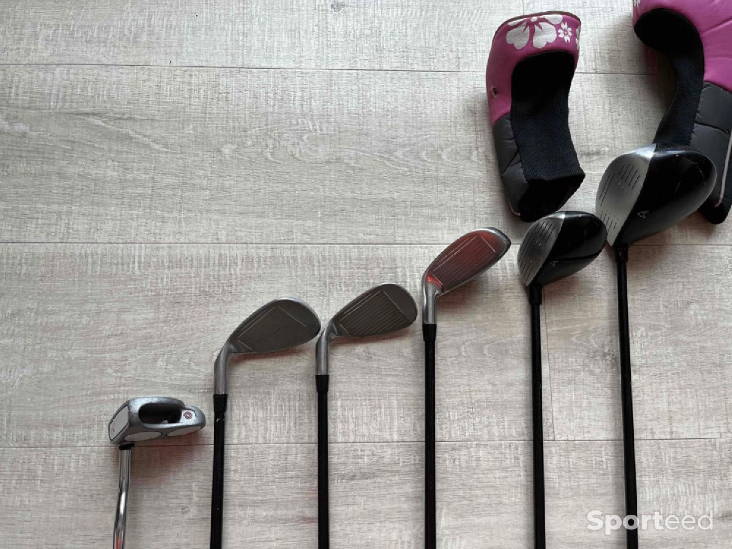 KIT DE GOLF 7 CLUBS ADULTE 100 DROITIER GRAPHITE TAILLE 1