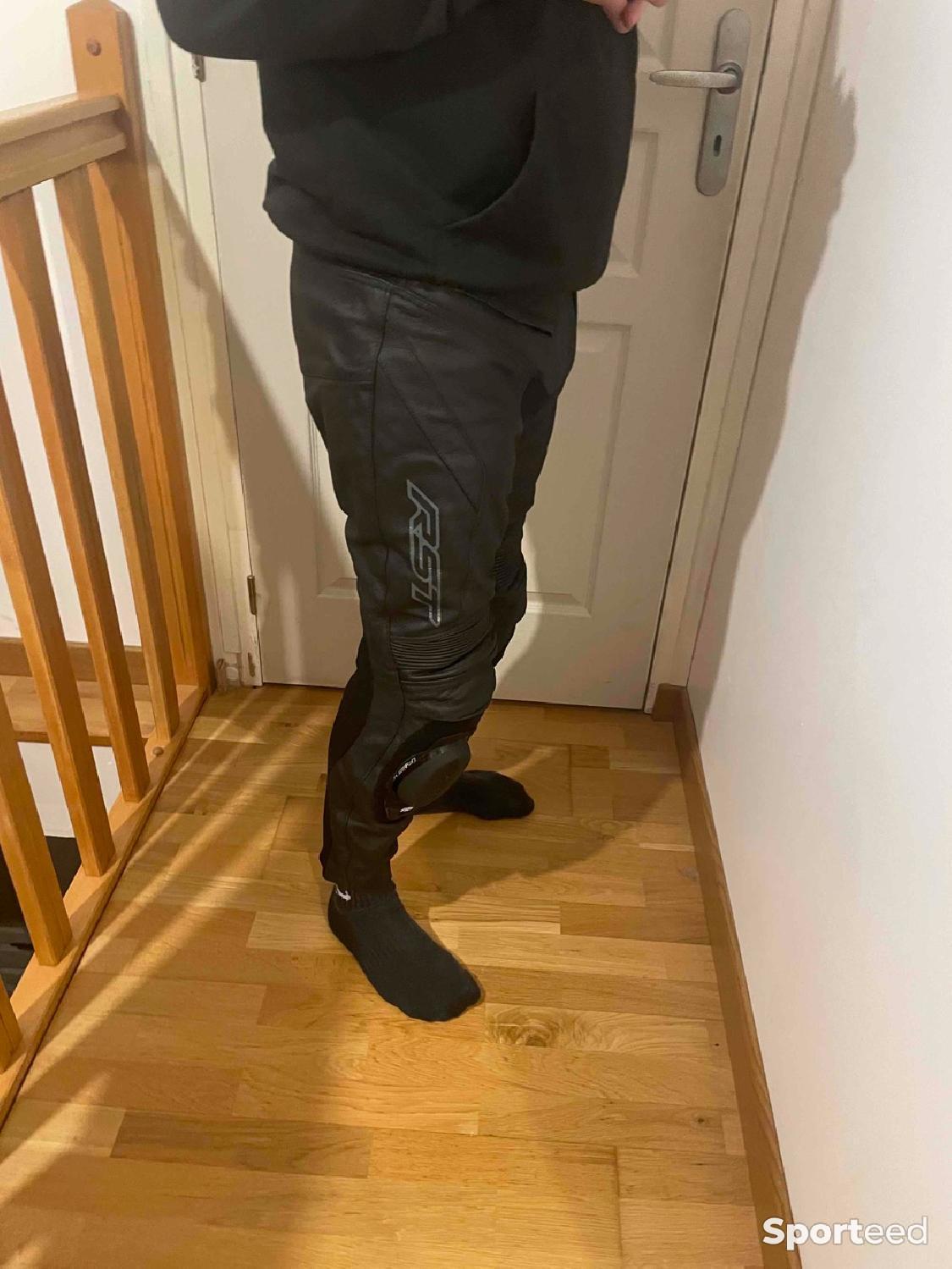 Pantalon cuir homme Furygan Ghost noir/brun - Équipement route sur La  Bécanerie en 2023