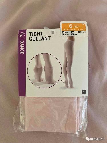 Danse classique - Collants danse rose avec pied - photo 3