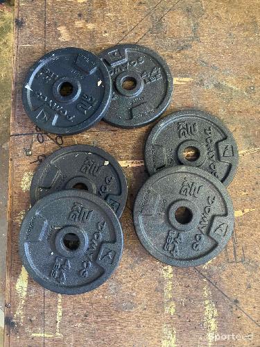 Disques musculation domyos 2kg x 6 