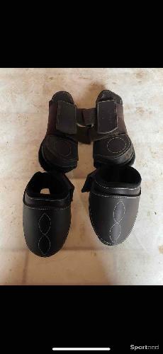 Guêtres et protèges boulets taille grand poney