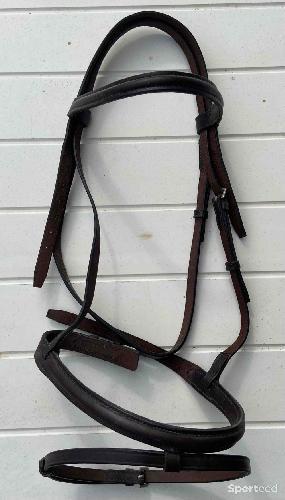 Filet en cuir marron