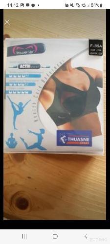 Danse urbaine / fitness - Brassière soutien gorge de sport Thuasne 85A neuve - photo 4