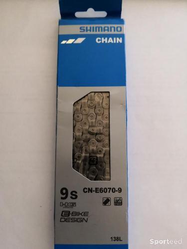 Chaîne Shimano CN-E6070-9