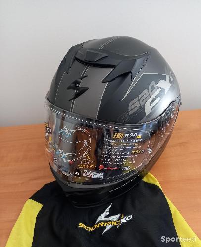 Moto route - Casque scorpion EXO 520 AIR taille xs - photo 6