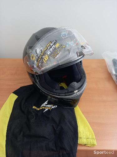 Moto route - Casque scorpion EXO 520 AIR taille xs - photo 6