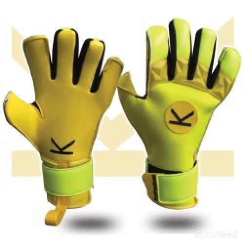 Gant de football Keeper Ekipement K Jaune