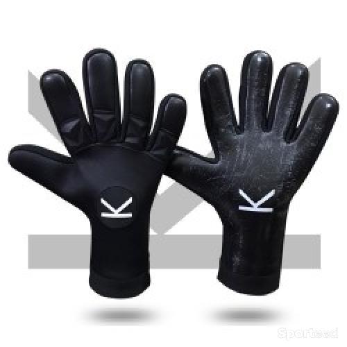 Gant de football Keeper Ekipement K6 Noir