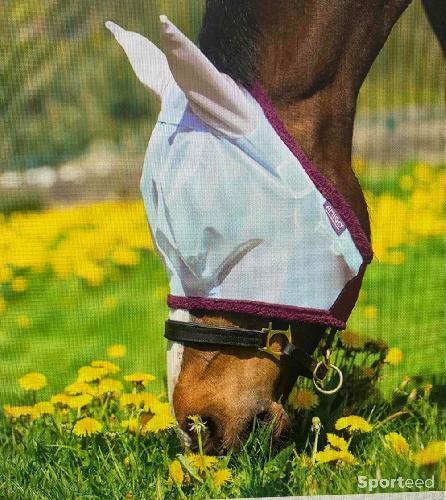 Bonnet anti mouche silver purple 