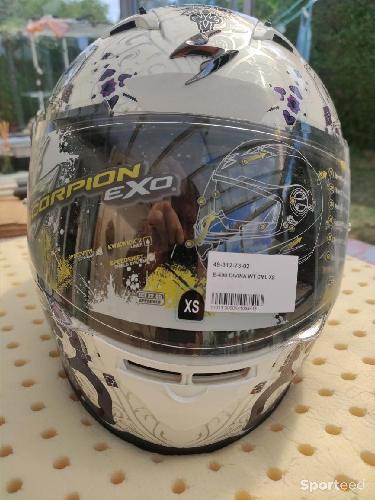 Moto route - Casque Scorpion exo490 neuf. Tailles XS  - photo 5