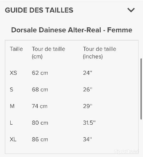 Equitation - Dorsale Dainese Alter-Real - Femme - photo 5