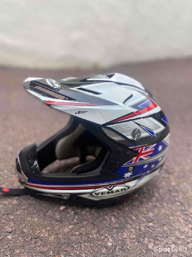 Moto cross - Casque moto tout terrain  - photo 6