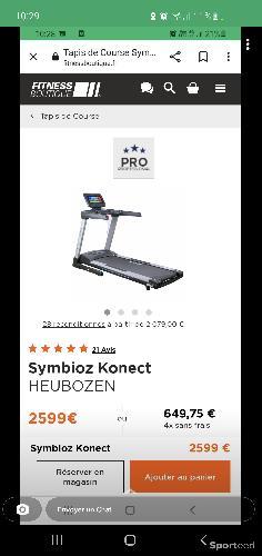 Tapis de course professionnelle 