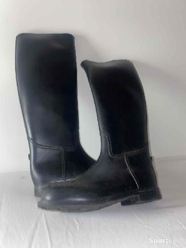 Haute bottes en caoutchouc 