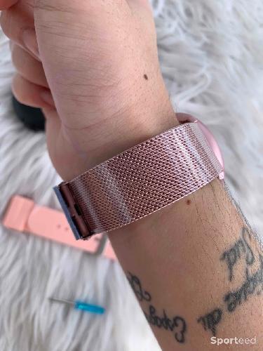 Accessoires électroniques - Montre connectée femme rose gold pour android et iOS neuve  - photo 6