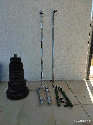 Lot de matériel de musculation 