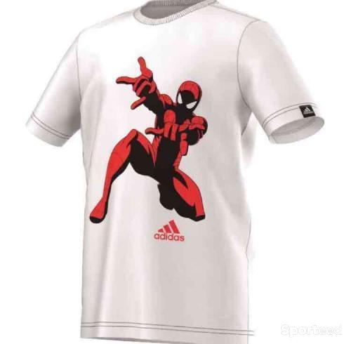 Tee Shirt Adidas Spiderman 15/16 ans Authentique neuf