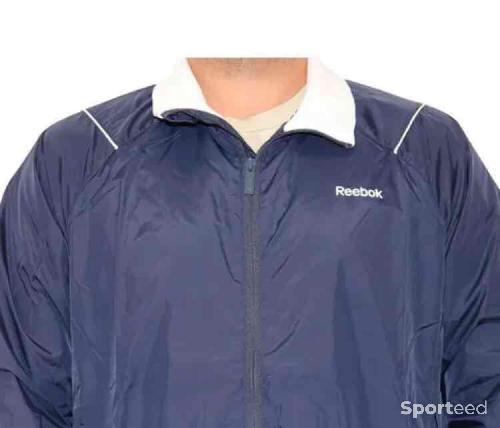 Sportswear - Survetement Reebook Homme Taille S Bleu Neuf et Authentique - photo 3