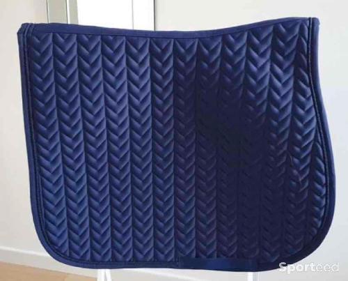 Equitation - Tapis kentucky fishbone bleu marine  - photo 5