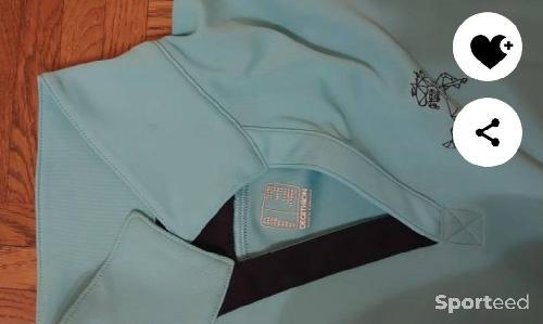 Equitation - T shirt bleu turquoise  - photo 3