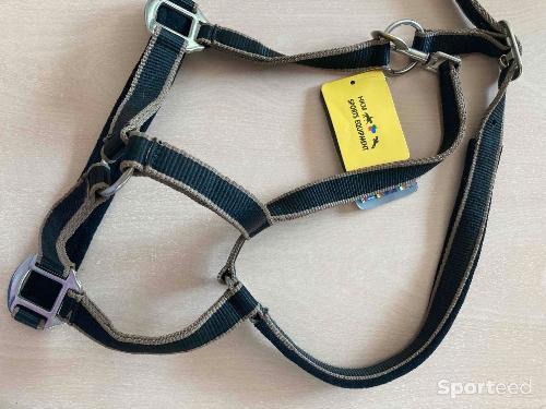 Equitation - Licol noir/marron full Pony marque hkm - photo 5