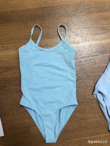 Justaucorps bleu Sandra petit 10 ans