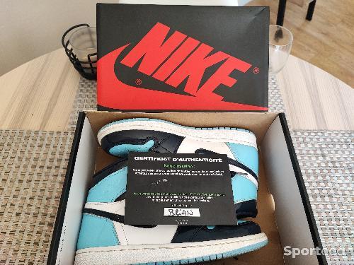 Danse urbaine / fitness - Air Jordan 1 Retro High UNC Patent  - photo 5