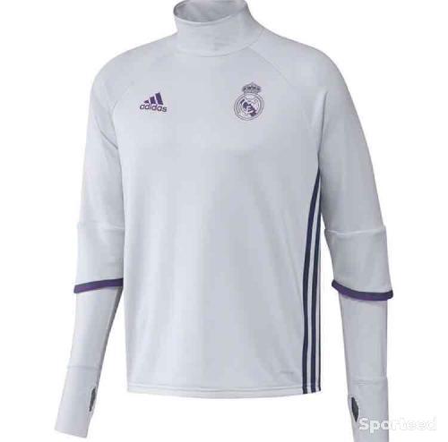 Football - Sweat Adidas Real De Madrid Training Taille S neuf et authentique - photo 3