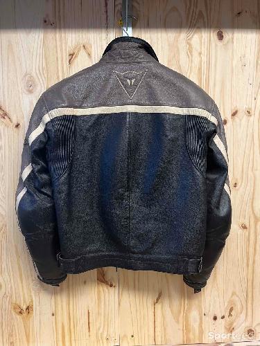 Moto route - Blouson cuir Dainese 46 - photo 3