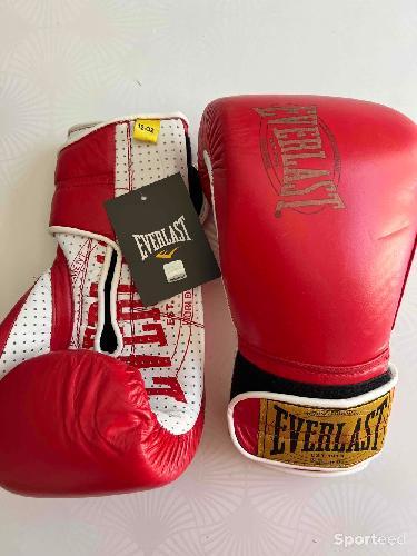 Boxes - Everlast 1910 cuir gants de box - photo 3